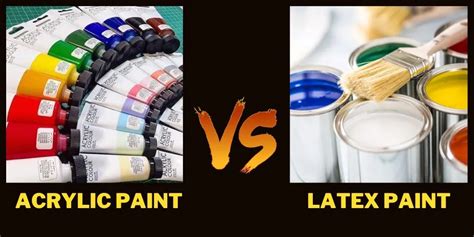 acrylic paint vs latex paint|Acrylic Vs Latex Paint: 12 Outstanding Differences.